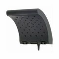 Betterbeds 8.7 in. 1.8GPM Evolution Black Shower Head BE3859837